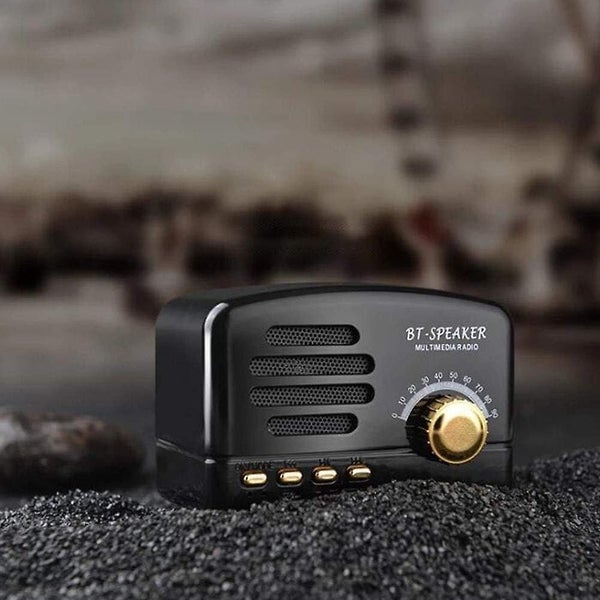 Portable Retro Am Fm Support Card Receiver - Mini Vintage Radio With Stereo Shor Carousel 5