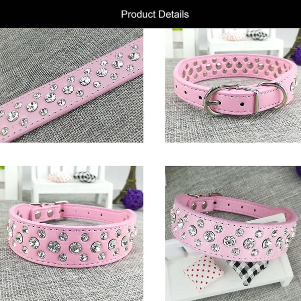 Puppy Collar Cute Dog Collar With Diamante For Girls Carousel 5
