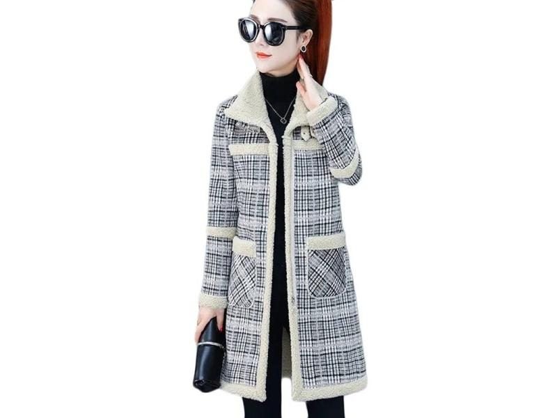 Womens Wool Coat Jacket Carousel 2