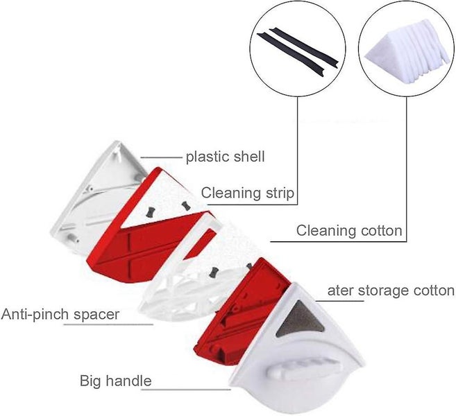 Magnetic Window Cleaner, Window Cleaner, Magnetic Cleaning Tools, Window Cleaner Carousel 2