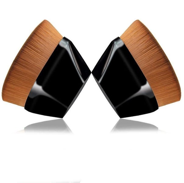 Flat Top Kabuki Hexagon Foundation Makeup Brush For Blending Liquid Cream - Flaw Carousel 1