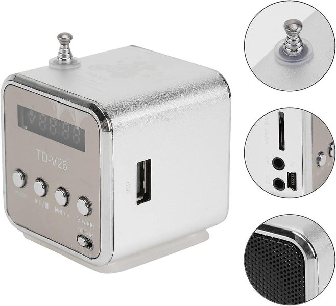 Portable Music Player Mini Digital Mp3/4 Player Micro Sd/tf Usb Disk Speaker Fm Carousel 5