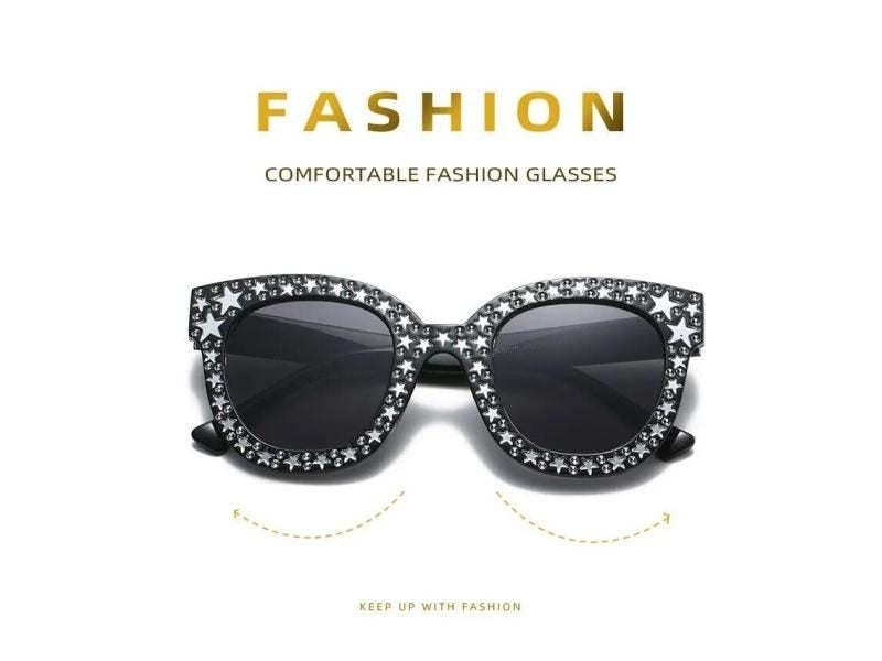 Luxury Sunglasses Style Large Square Frame Classic Vintage Driving Sunglasses Carousel 2