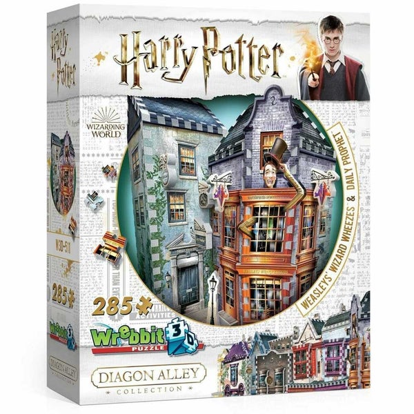 Games Weasley's Wizard Wheezes & Daily Prophet 3D Jigsaw Carousel 1