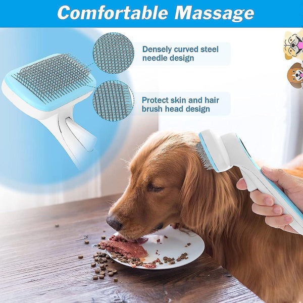 Dog Brush, Cat Brush, Short To Long Hair Suitable Gentle Cat Brush Plucking Brus Carousel 2