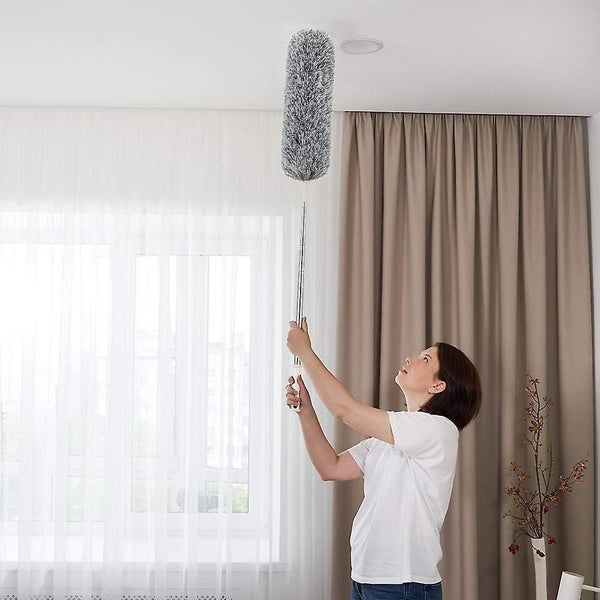 Microfiber Dusters For Cleaning - Extra Length Extension Duster With Bendable He Carousel 5