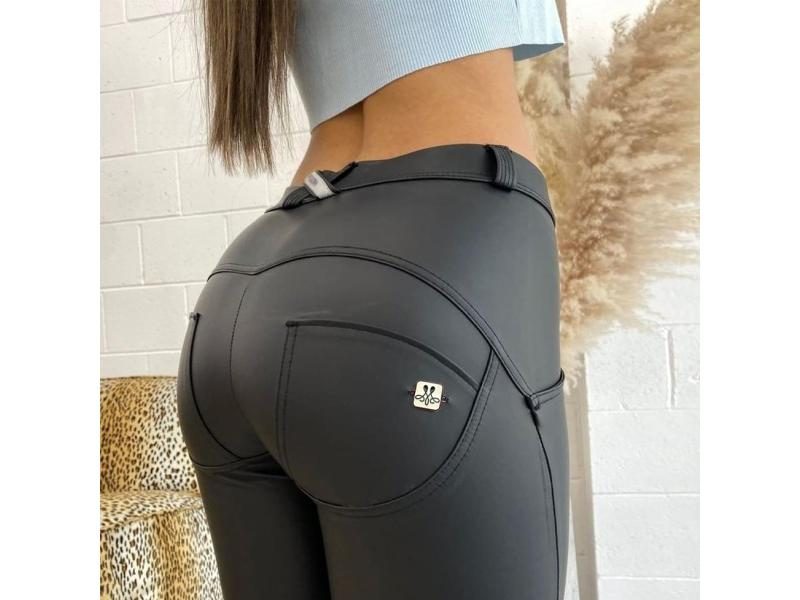Shascullfites Melody Black Pleather Pants Womens Heat Fleece Lined Leggings Pu Carousel 1