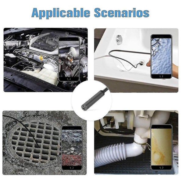 Wireless Endoscope - 1080p HD Wifi Borescope Inspection Camera Carousel 2