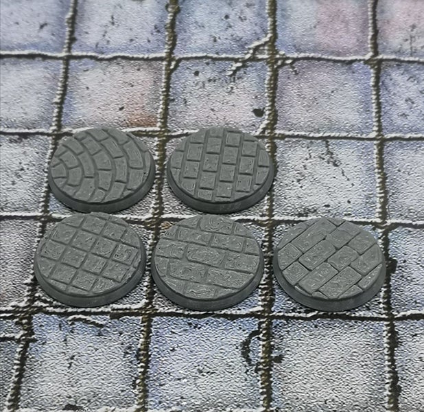 25mm Miniature Bases Dungeons and Dragons Kitbash dice4dungeons Carousel 1