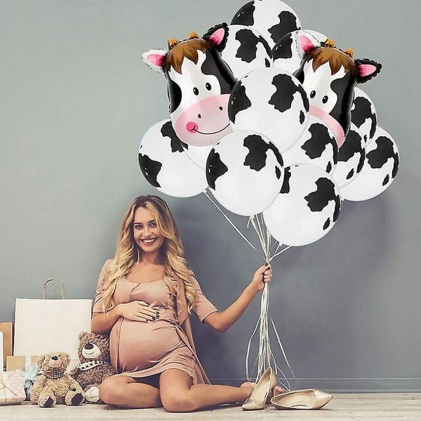 Funny Cow Party Decorations Balloon Arch Kit | Happy Birthday Banner Included Carousel 2