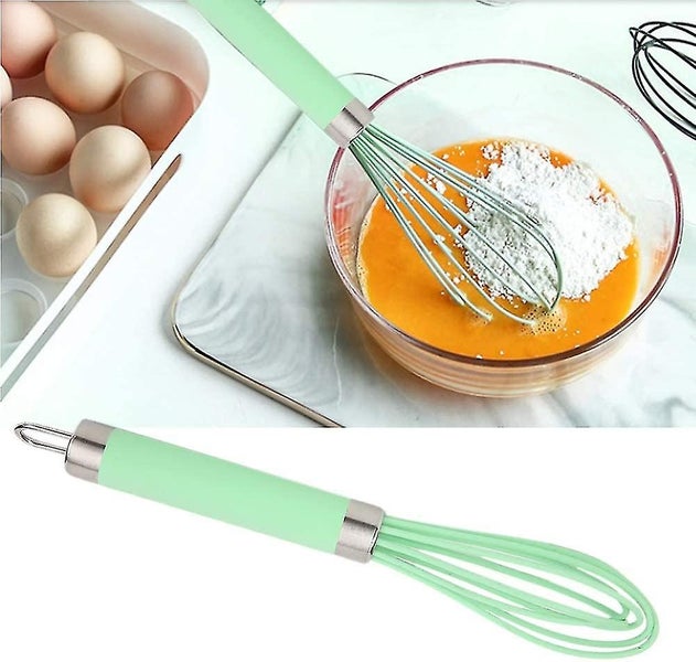 Mini Wire Whisks - Manual Egg Beater Kitchen Utensils for Cooking, Mixing, and B Carousel 2