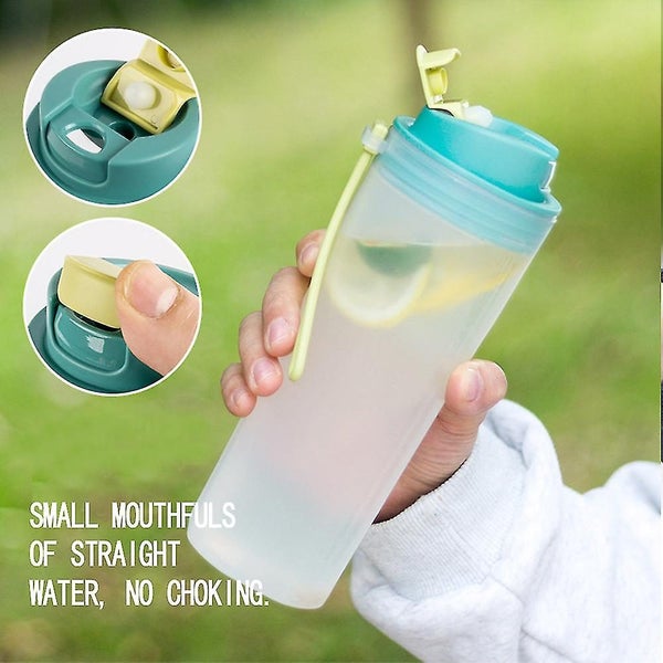Portable Graduated Water Bottle With Handle Leakproof For Daily Fitness Gym Use Carousel 5