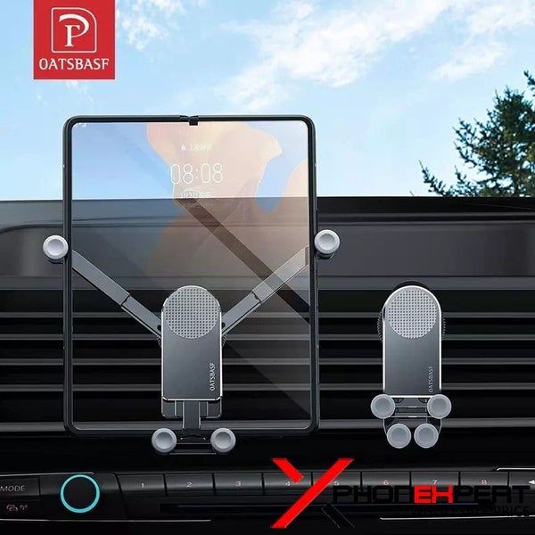 Oatsbasf Folding Screen Airvent Car Phone Holder for Samsung Fold / iPad mini Carousel 1