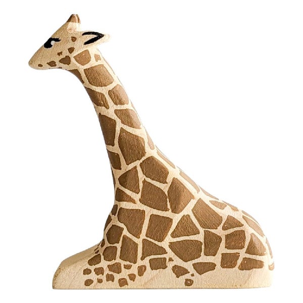 NOM Handcrafted Giraffe Sitting Carousel 2