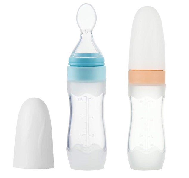 Silicone Baby Food Dispensing Spoon - Easy Feeding For Infants And Toddlers Carousel 1
