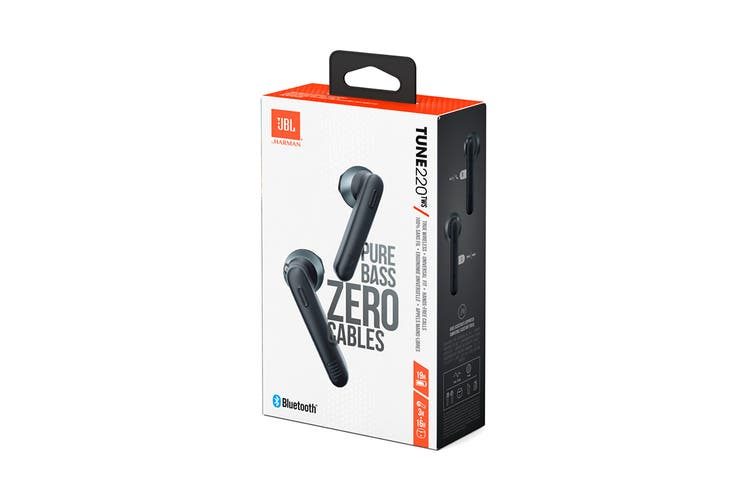 JBL Tune 220 True Wireless In-Ear Headphones (Black) Carousel 4