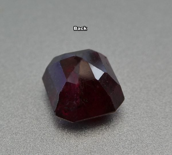 2.35CT EXCELLENT EMERALD CUT BIG 100% NATURAL BLOOD RED RUBY Carousel 6