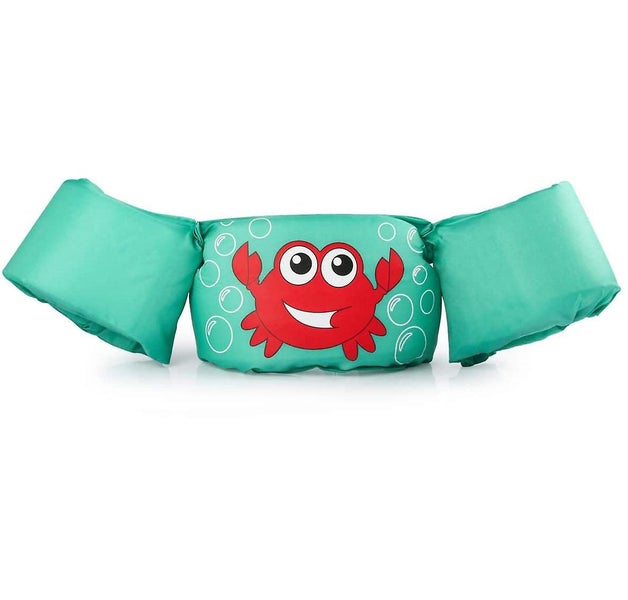 Children's Life Jacket, Swimming Aid Adjustable Swimming Arm Bands Boys Girls Fr Carousel 1