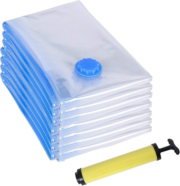 Vacuum Storage Bags Vacuum Cleaner Reusable Vacuum Compression Bags For Clothes Carousel 1