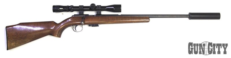 22 Anschutz 1400 with Scope & Silencer Carousel 1