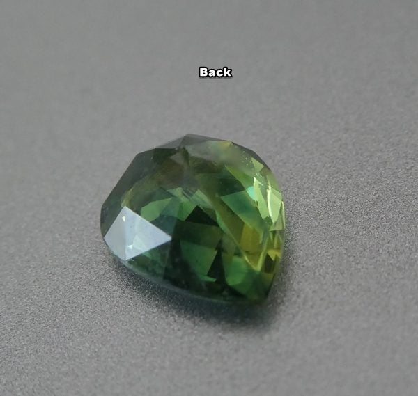 1.20CT SPLENDID GLOWING PEAR CUT 100% NATURAL BLUE GREEN SAPPHIRE Carousel 3