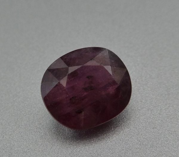 3.52CT SPLENDID CUSHION CUT BIG 100% NATURAL PURPLE RED RUBY Carousel 2