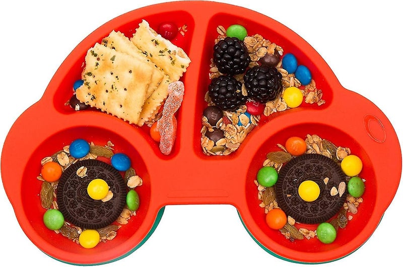 Silicone Plates for Babies and Children - 100% BPA Free, FDA Approved, Strong Su Carousel 1