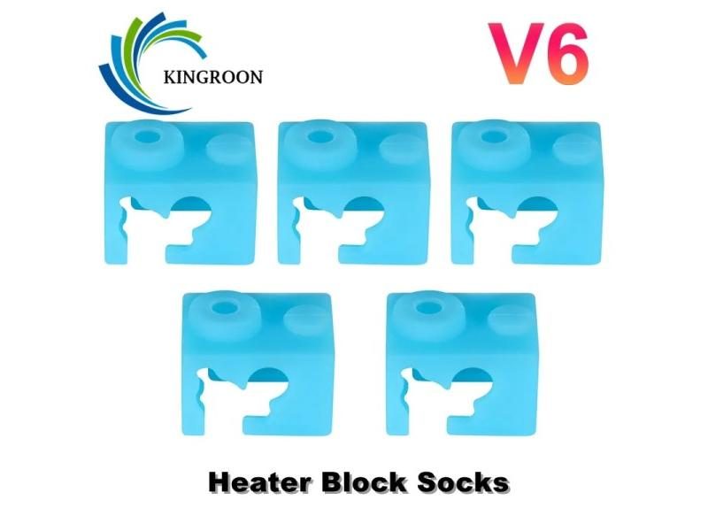 KINGROON E3D V6 Heated Block Silicone Sock Cover Case Heated Block Warm Keeping Carousel 1
