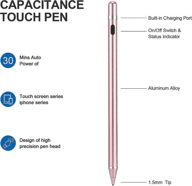 Active Stylus Pens For Touch Screens, Active Pencil Smart Digital Pens Fine Poin Carousel 2