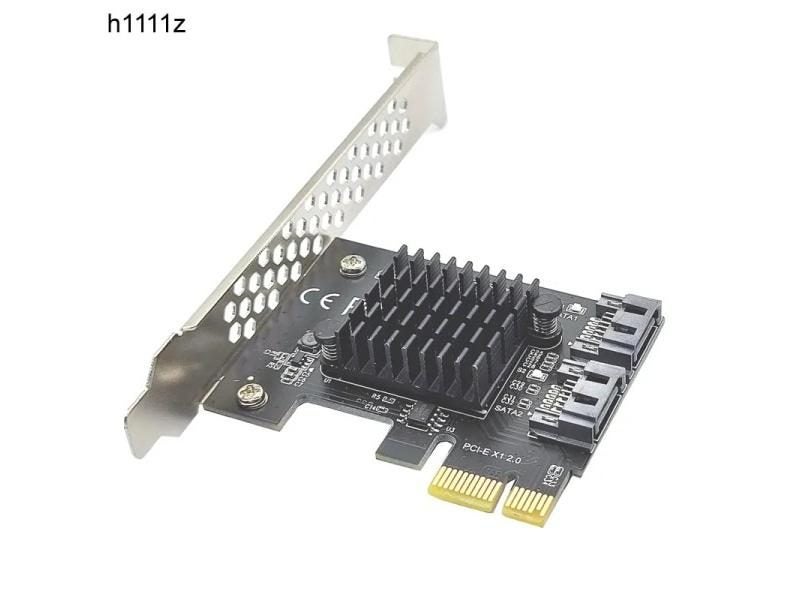 PCI-E SATA 1X 4X 8X 16X PCI-E Cards PCI Express To SATA 3.0 2-Port SATA III Carousel 1