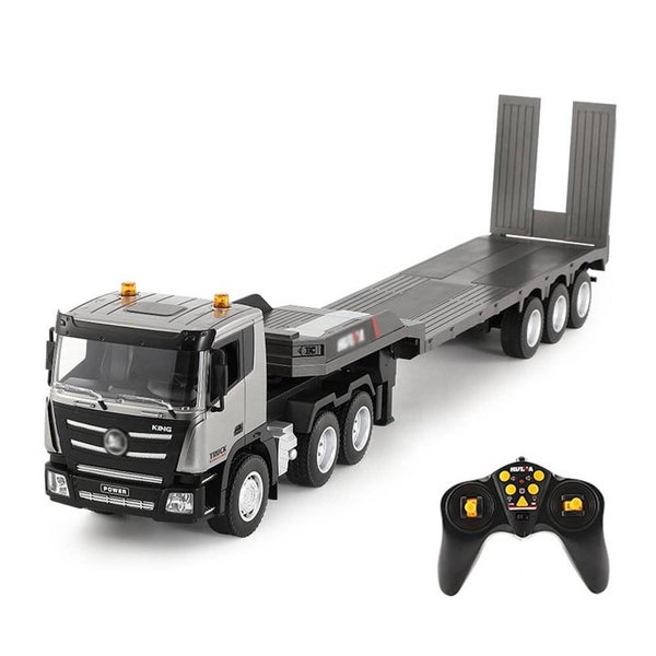 RC Truck Grey FlatBed Truck Carousel 1