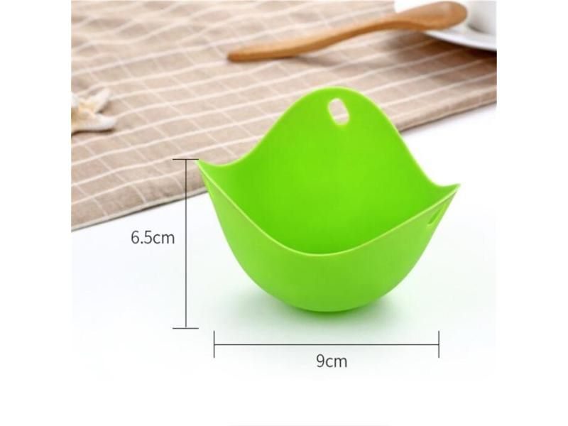 4pc Egg Poachers Silicone Egg Cooker Kitchen Tools Pancake Cookware Bakeware Carousel 6