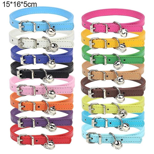 Pet Collars - Set Of 12 Adjustable Soft Colorful Cute Basic Collars For Dogs And Carousel 2