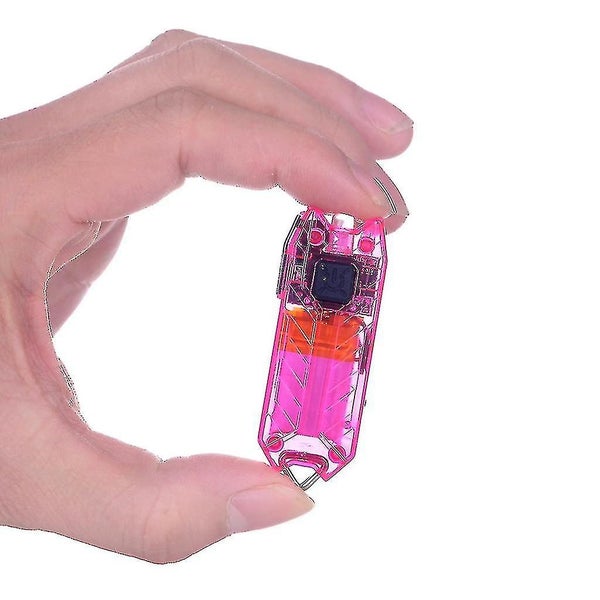 Keychain Pocket Lamp Polycarbonate Flashlights For Outdoor Camping Waterproof Carousel 4