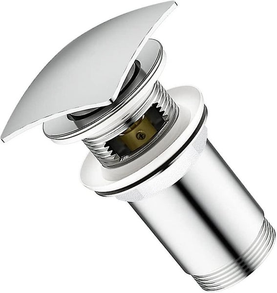 Chrome Pop Up Valve - Overflow Basin Drain Valve, Basin Pop Up Sink, Chrome Basi Carousel 2