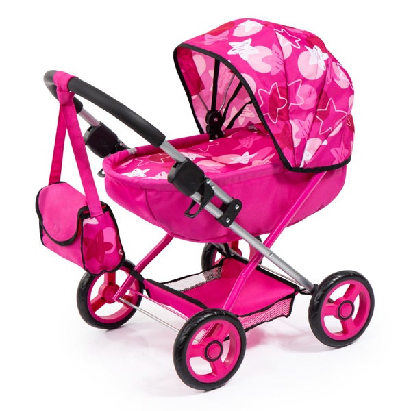 Bayer Cosy Dolls Pram - Pink Carousel 2