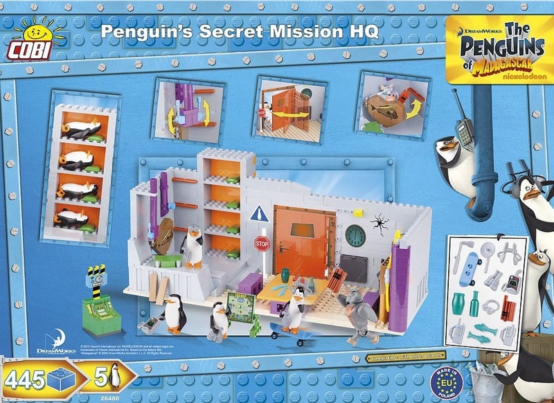 Penguins Secret Mission HQ Carousel 3