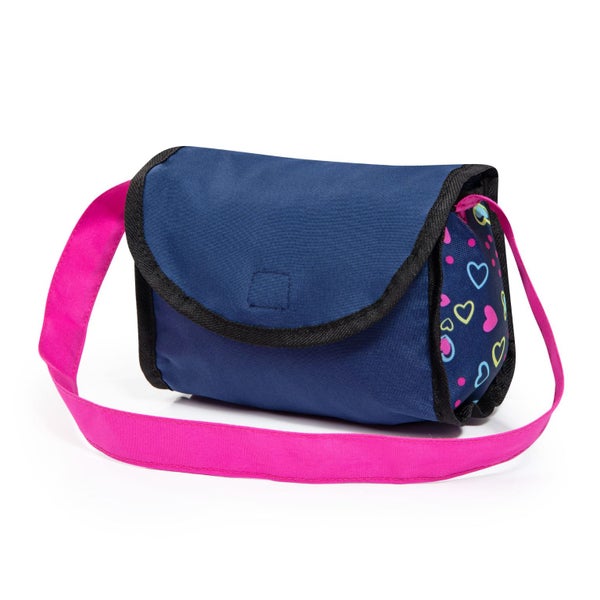 Bayer Cosy Dolls Pram - Navy Mermaid Carousel 7