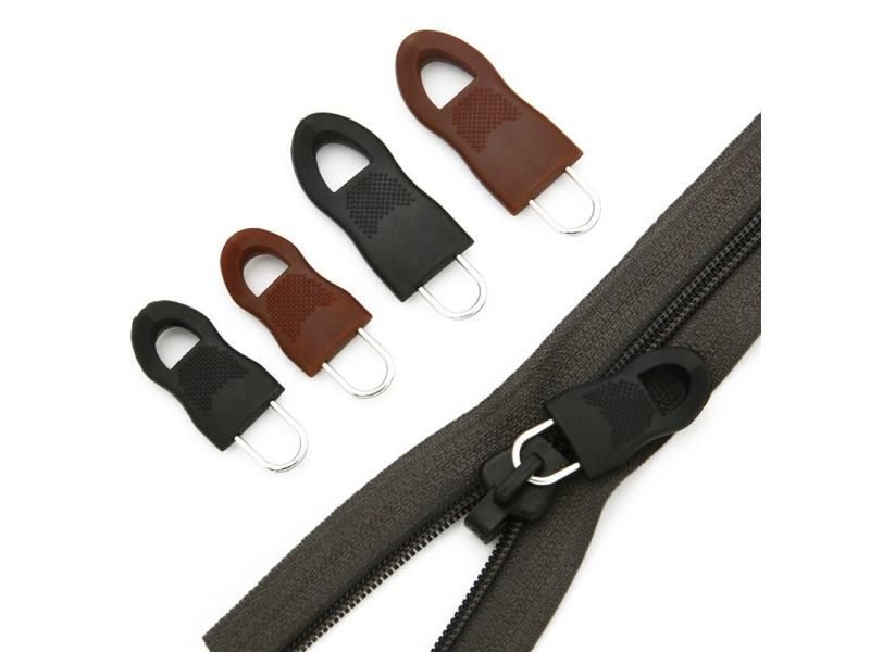 8Set Replacement Zipper Pull Puller End Fit Rope Tag Clothing Zip Fixer Broken Carousel 2