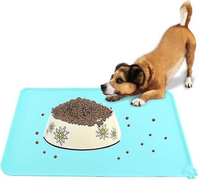 Pet Table Mat, Feeding Mat For Dogs, Cat, Puppy, Dog, Silicone Bowl, Bowl, Pet F Carousel 2