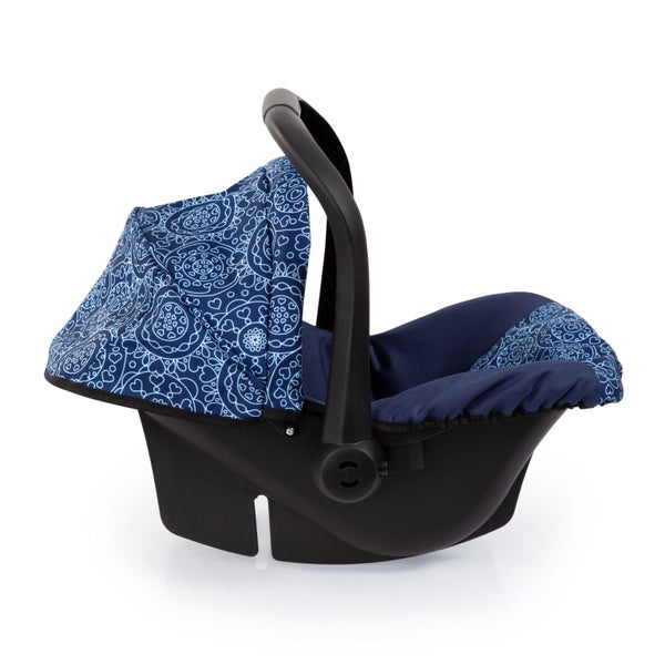 Bayer Deluxe Car Seat with Cannopy - Blue Carousel 6