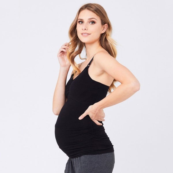 Ripe Maternity Ultimate Express Tank Top - Black Carousel 1
