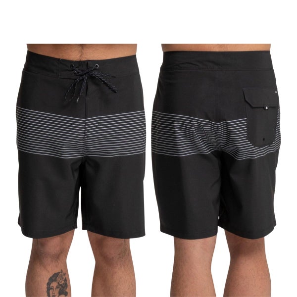 Hurley Foundation Strike Boardshort Black Carousel 1