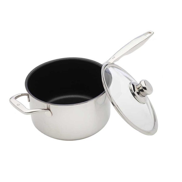 Swiss Diamond Prestige Clad XD Induction Saucepan 20cm / 3.5L Carousel 1