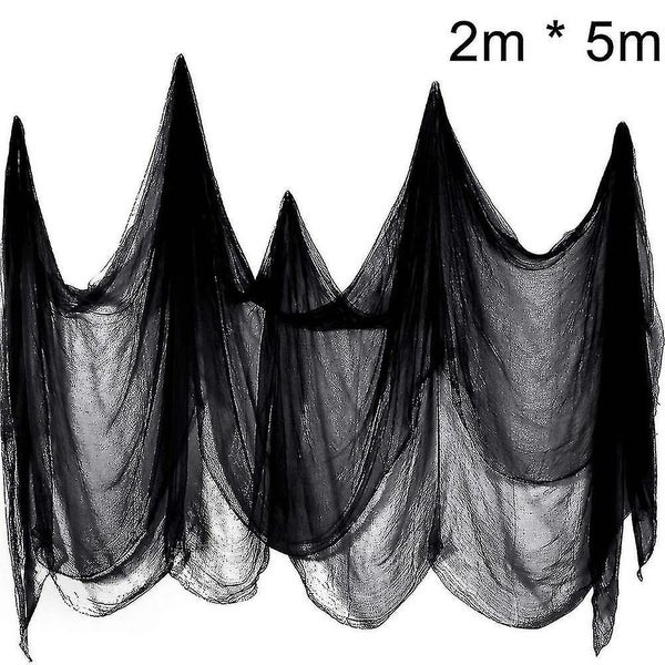 Halloween Gauze Scary Fabric - Scary Muslin Cloths Halloween Decorations Carousel 1