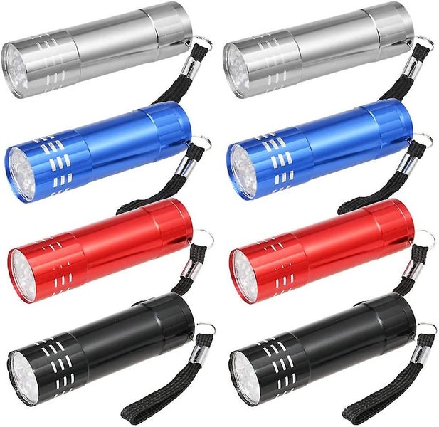 8pcs Led Keychain Flashlight Mini Lamp For Mountain Climbing Camping Outdoor And Carousel 1