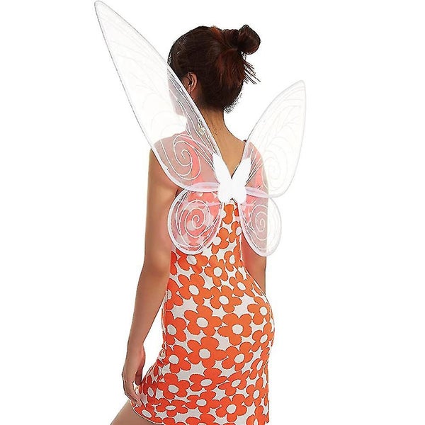 Kids Sparkling Sheer Fairy Wings Halloween Elf Fancy Dress Costume Angel Wings B Carousel 3