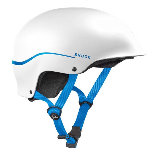 Palm Shuck Half Cut Helmet - Size SMALL - WHITE/BLUE Carousel 1