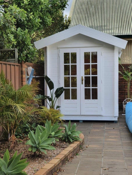 Pool House. Garden Shed. Office Cabin. Carousel 1