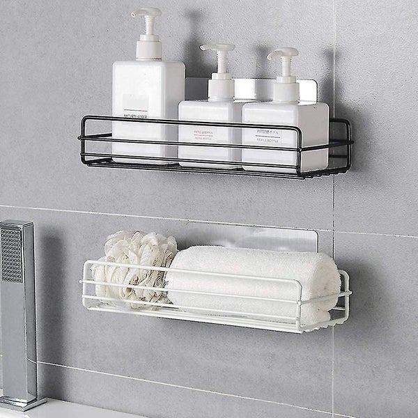 Self-adhesive Wall Mounted Bathroom Shelf, No Drilling, Solid Kitchen Brackets Carousel 2